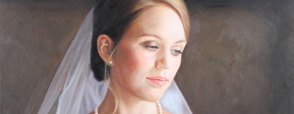 Portrait of a bride